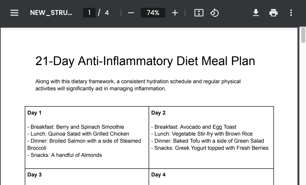 Download 21-Day Anti-Inflammatory Diet PDF